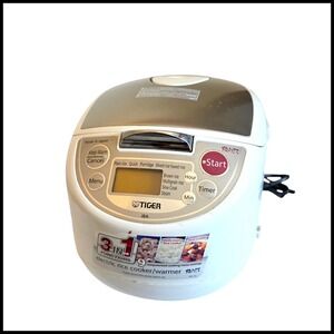Tiger JBA-T10U 3-in-1 Micom Rice Cooker Warmer Steamer Slow Cooker Made in Japan